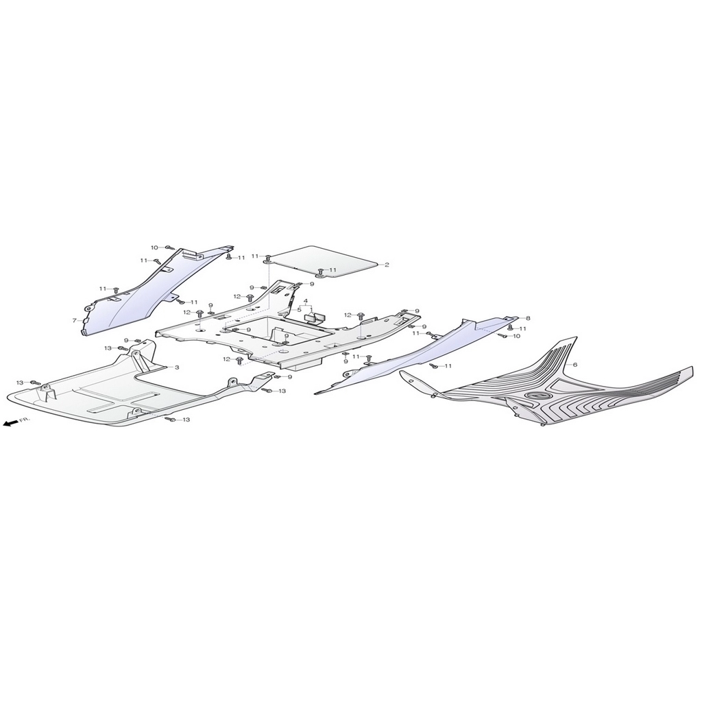 DAELIM NC125 (DL125DRT) DIS GRENAJ CITA ETEK SOL GRI #DL125-DRT F1408 GR